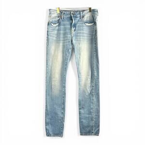 American Eagle Ne(X)t Level Flex 34x34 Light Wash Stretch Slim Jeans